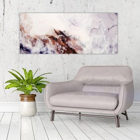 Tablou - Marmură violet N⁰1 (120x50 cm)