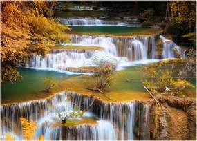Tablou - Cascada Huay Mae Khamin, Thailanda (70x50 cm)