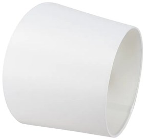 Aplică de perete din bronz cu capotă albă și braț reglabil - Ladas Deluxe