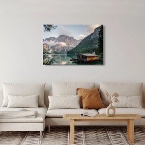 Tablou - Lake Prags (90x60 cm)