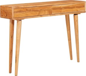 vidaXL Masă de consolă Maro 110 x 30 x 80 cm Lemn Solid de Acacia