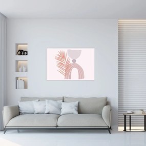 Tablou - Minimalism violet N⁰1 (90x60 cm)