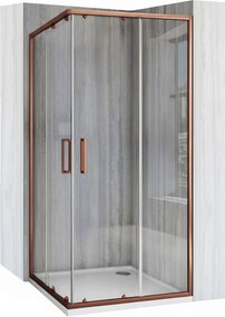 Cabina de dus Rea City 80x80 cm Copper Brush