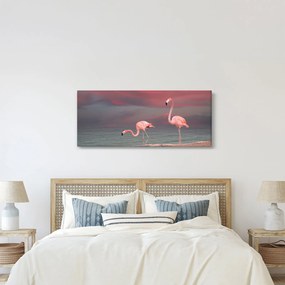 Tablou - Flamingo (120x50 cm)