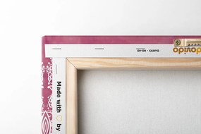 Tablou elementele unei Mandale florale