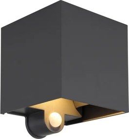 Globo 34168S - Lampă LED de exterior cu senzor VERONIKA 2xLED/3W/230V IP54