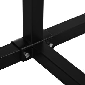 SPORTNOW Suport pentru 2 caiace, plăci de surf, stand-up paddleboards, cadru metalic, ajustabil în lățime 144-180 cm | Aosom Romania