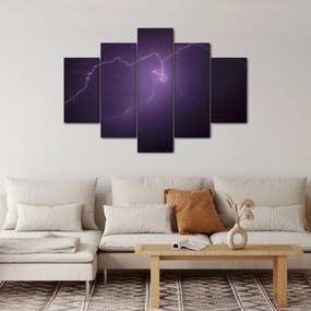 Tabloul cu fulger pe cer (150x105 cm)