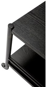 Măsuță de servire cu roți din lemn de stejar 40x40 cm Norm – Hübsch