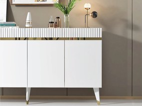 Dulap Mekebu 2 (alb + auriu) . 1093420