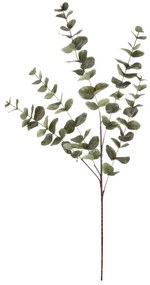 Eucalipt - ramură artificială, frunze mari, 100cm, verde