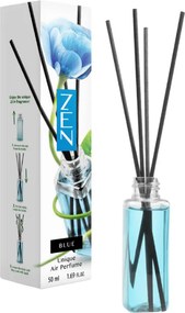 Difuzor de aroma cu betisoare ZEN BLUE 50 ml