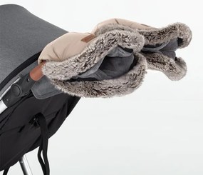 SET sac pentru cărucior 4 în 1 PETITE&MARS COMFY + mănuși pentru cărucior Rose Petal