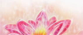 Tablou - Floare de lotus (120x50 cm)