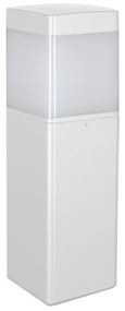 Stalp iluminat exterior IP65 CHICAGO alb H-35cm, MA-8847