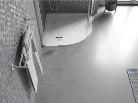 Mexen Bert brodzik semi-rotund SMC 90 x 90 cm, alb - 4KR109090