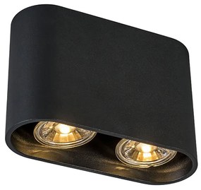 Spotlight modern negru - Ronda Duo