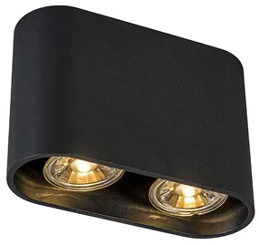Spotlight modern negru - Ronda Duo
