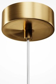 Pendul LED design modern decorativ Drop auriu