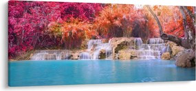 Tablou lagyna turcuaz, Laos, Tat Kuang Si (120x50 cm)