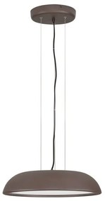 Lustra LED suspendata stil modern FELICIA maro 45cm