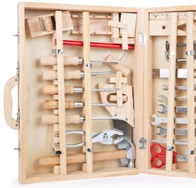 Trusă cu unelte din lemn Deluxe Small Foot