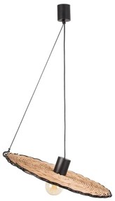 Lustra / Pendul suspendat design natural din ratan COSTAS 60cm