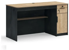 Birou pentru camera copii si adolescenti 138x58x76 cm Colectia Black