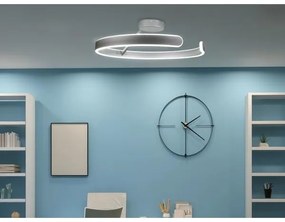Lustră LED dimabilă aplicată LED/72W/230V 3000-6500K crom + telecomandă