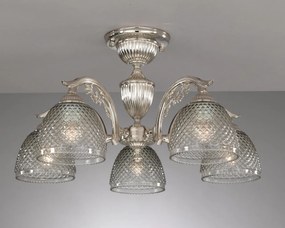 Lustra aplicata cu 5 brate design italian 9801