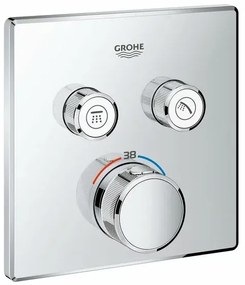 Baterie dus Grohe Grohtherm SmartControl termostatica patrata