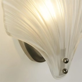 Aplica de perete baie cu protectie IP44 Shell, frosted