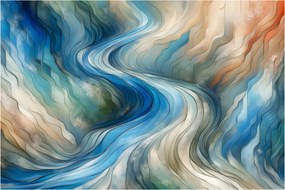 Tablou - Curent abstract (90x60 cm)