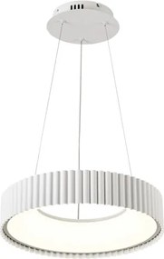 Brilagi - Lustru LED dimabil FALCON MODERN LED/30W/230V Ø 40 cm, alb + telecomandă