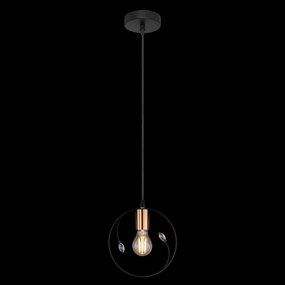 Pendul design modern VIGO negru 15346-1 GL