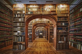 Tapet Vintage Library, Rebel Walls