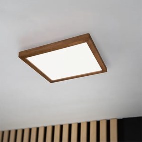 Brilagi - Lampă LED pentru baie WOODY FRAME LED/40W/230V 60x60 IP44, stejar/cireș