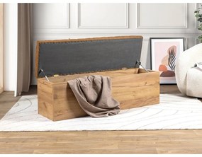 Bancă portocalie/în culoare naturală Oceane – Bobochic Paris