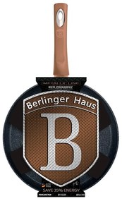 Tigaie clatite marmorata 25 cm Copper Metalic Line Berlinger Haus BH 1523