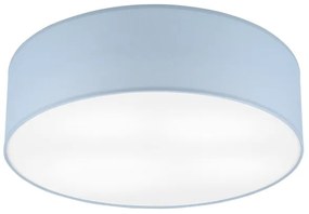 Plafonieră SIRJA PASTEL DOUBLE 4xE27/15W/230V d. 45 cm albastru