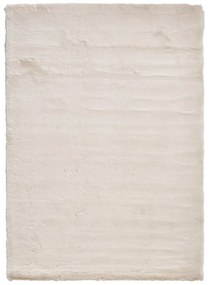 Covor Think Rugs Super Teddy, 60 x 120 cm, alb crem