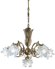 Candelabru 5 brate LUX design clasic realizat manual Michela