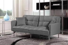 Canapea extensibila Roberto gri - H86 cm