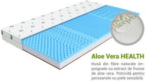 Saltea pentru copii din spumă Sonto cu cocos 80x180