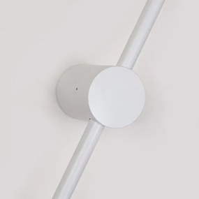 BRILAGI AURA Aplică de perete LED pentru exterior, 12W, 230V, 3000K, IP54, 65 cm, alb, CRI 90