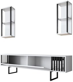 Mobilier living Chromatic (Alb + Negru). 1072964