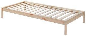 Pat supraetajat Montessori cu pat suplimentar, natural, VENITA TYP 1
