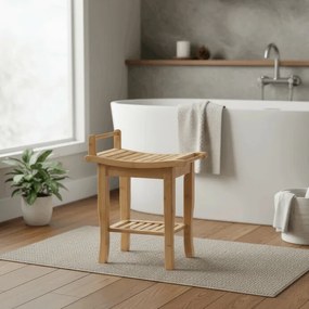 Scaun B063 NAT, bambus