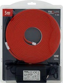 Bandă LED flexibilă NEON LED/10W/230V 5 m IP65 roșu