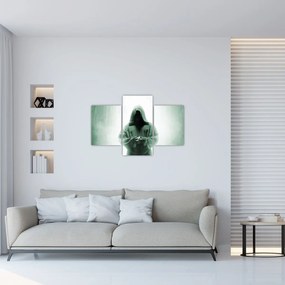 Tablou - Călugăr în întuneric (90x60 cm)